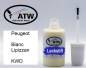 Preview: Peugeot, Blanc Lipizzan, KWD: 20ml Lackstift, von ATW Autoteile West.